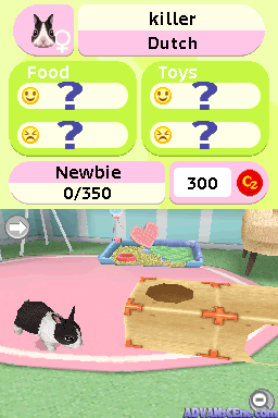 Petz: Bunnyz Bunch screenshot 3 for Nintendo DS